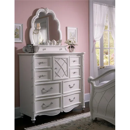 8-Drawer Chesser, Mirror & Mirror Base